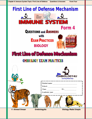 First Line of Defense Mechanisms Questions and Answers - Ahmed Omaar
